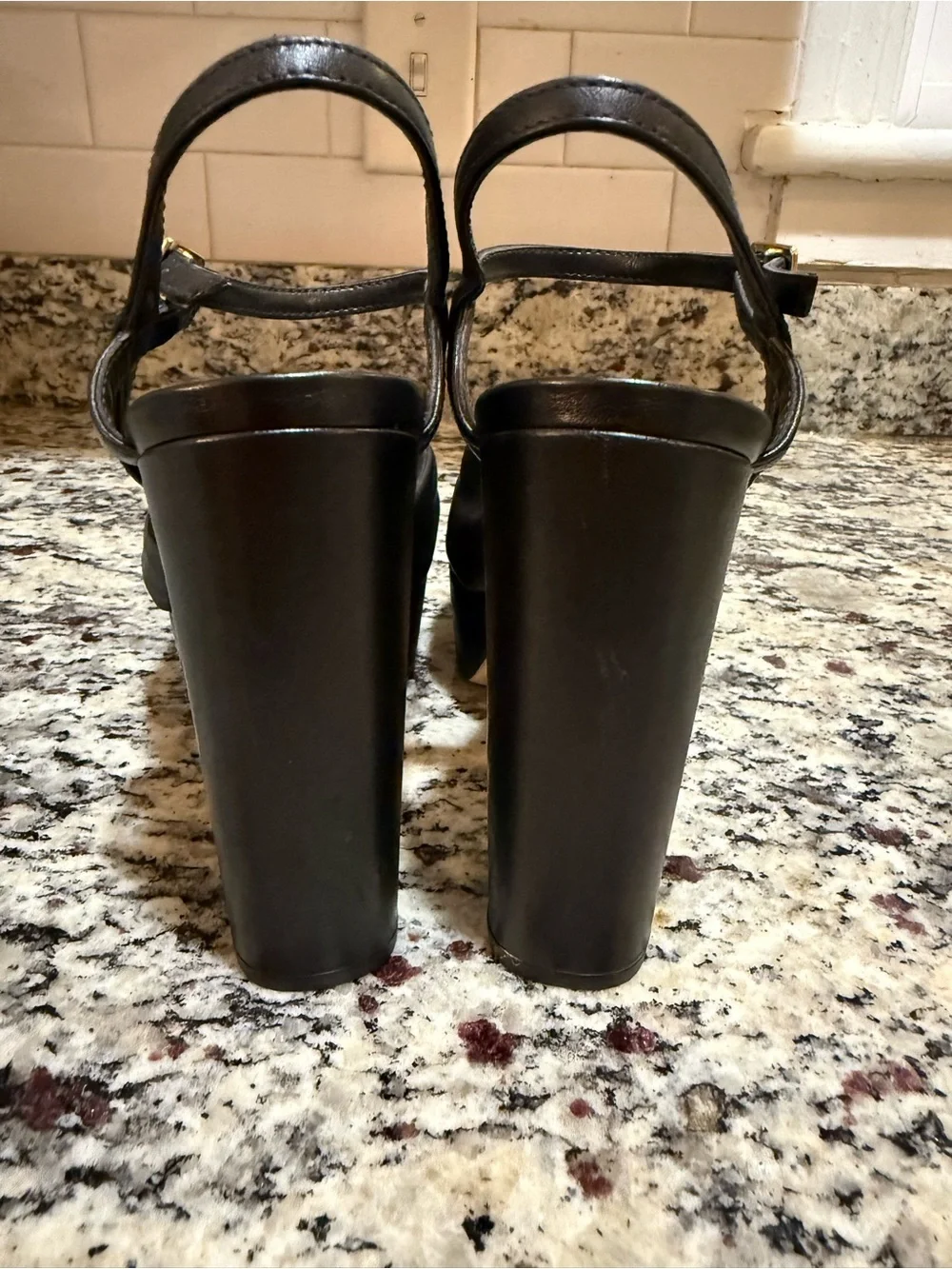 Michael Kors Josie Ankle Strap Platform Sandal 6.5